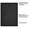 Americanflat 14x20 Collage Picture Frame - Fits Nine 4x6 Photos or One 14x20 Photo